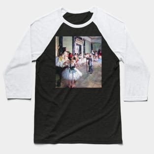 The Dance Class by Edgar Degas Baseball T-Shirt